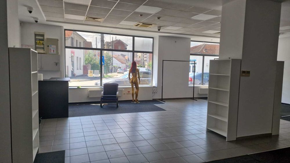 Spatiu comercial liber la parter 160 mp si ETAJ CU  SPATIU DE JOACA inchiriat !