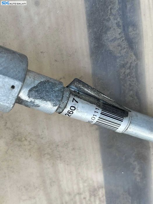 Furtun Conducta Teava Compresor Radiator AC Aer Conditionat Clima Volkswagen Phaeton 3.0 TDI 2002 - 2010 Cod 3D0260711R 3D0260712 3D2260712B