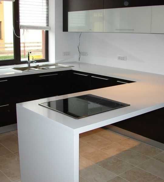 Столешница из камня на кухню (акрил,кварц), барные стойки, умывальники