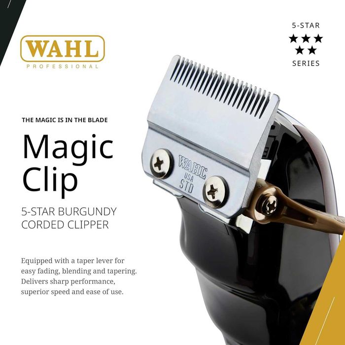 Wahl Magic Clip 5 Star Profesional V9000 Fade Clipper Original