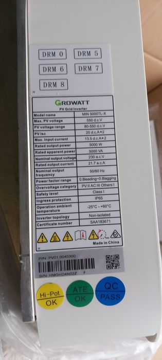 Invertor solar GROWATT 5KW on grid