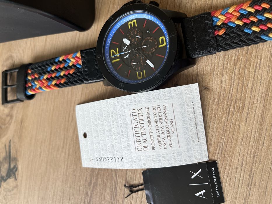 AIX Armani Exchange : AX1526  часовник с хронограф  / Оригинал