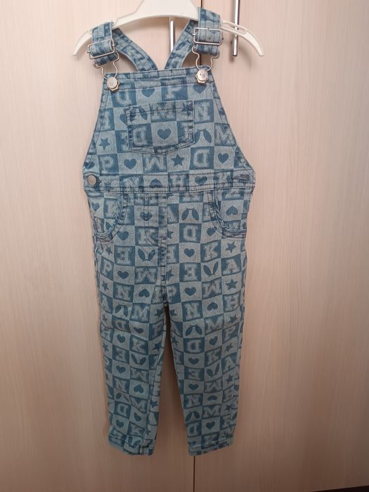 Salopeta pantaloni  blugi fete