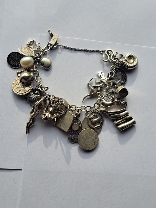 Bratara argint James Avery cu charmuri 95 Grame Anglia