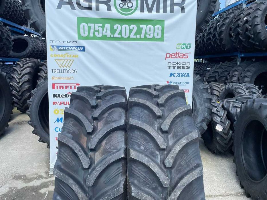 OZKA Anvelope noi agricole de tractor spate 480/70R30 Livrare grauita