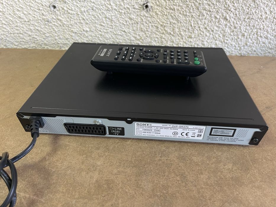 DVD Player Sony DVP-SR370