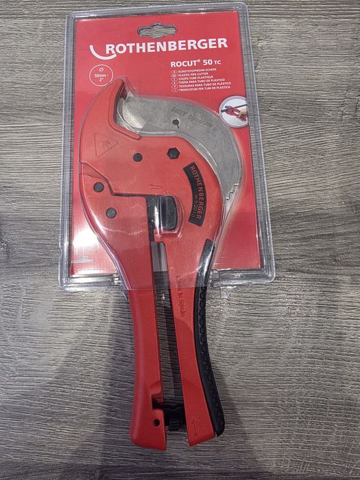 Foarfeca pentru țevi din plastic Rothenberger Rocut 50 TC