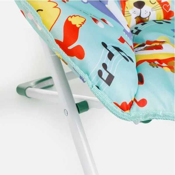 Детски стол-фотьойл Mercado Trade, За плаж, Мента, Животни