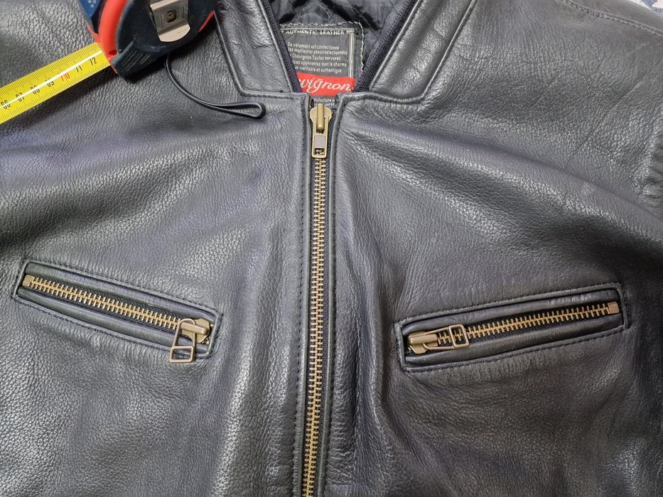 Кожено яке бомбер