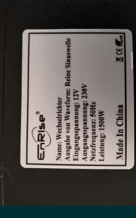 Invertor 12v,sinus pur.1500w.