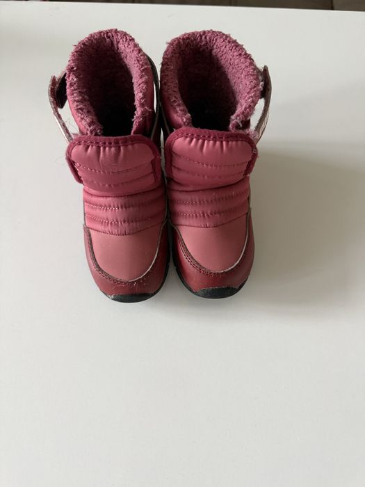 Puma, Непромокаеми боти Nieve с велкро, Червен, размер 24