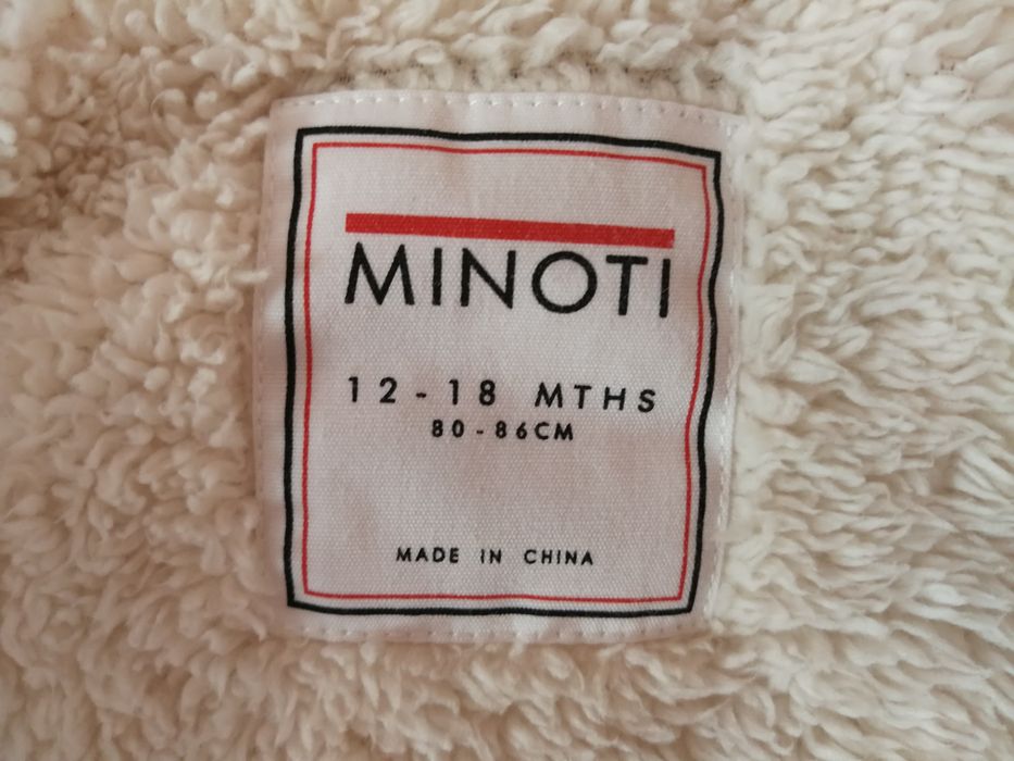 Зимно бебешко якенце MINOTI. Размер 80-86см.