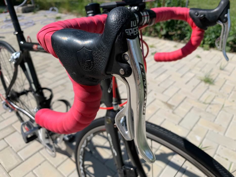 Cursiera carbon 28" - Campagnolo Centaur 2x10, grup Campagnolo Centaur, roti Fulcrum