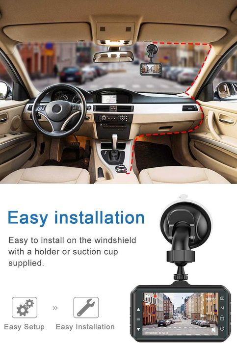 Видео регистратор CHORTAU BT12 Dash Cam даш камера