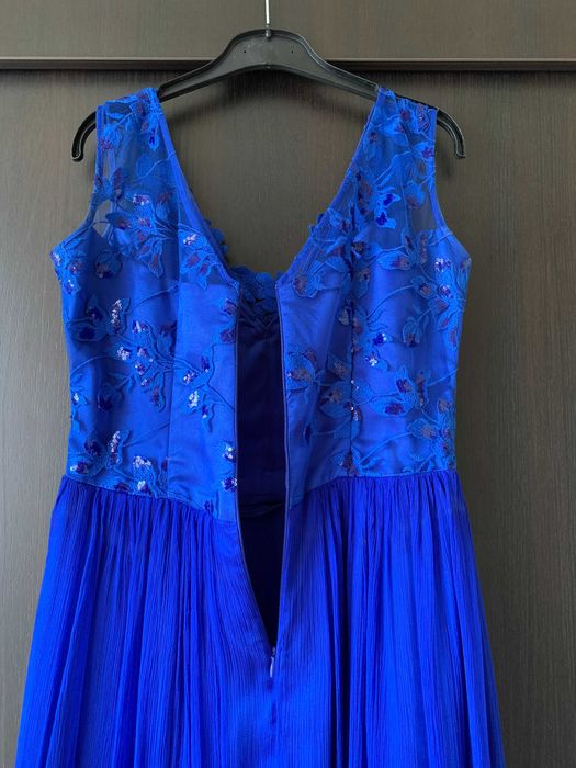 Rochie de seara, din matasa naturala, marimea 46