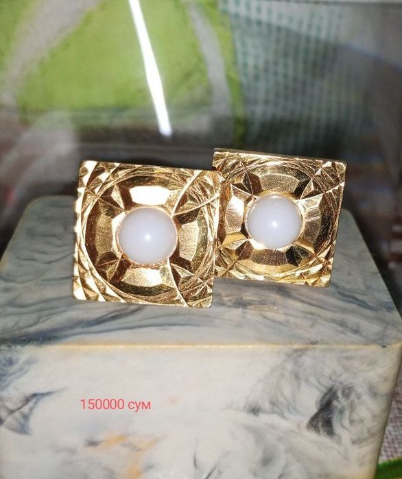 Запонки мужские стильные