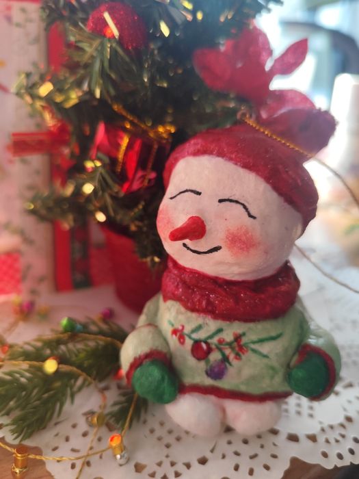 Ёлочные игрушки ручной работы