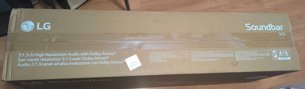 Soundbar LG SC9 3.1.3ch 400W