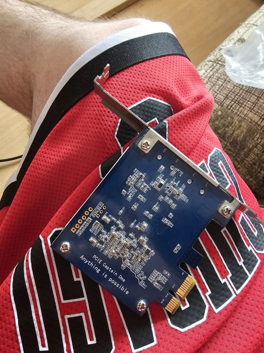 Placa dma + kmbox b+  35T CAPTAIN DMA functioneaza ca noua, nu are firmware