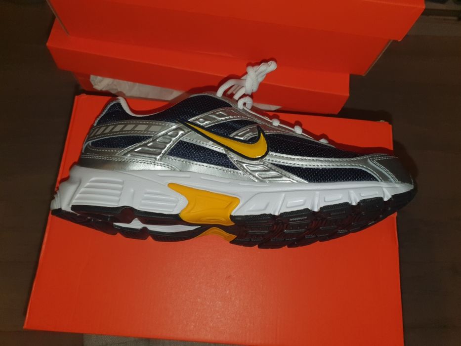 Pantofi sport low-cut cu garnituri din piele, Gri deschis, Bleumarin