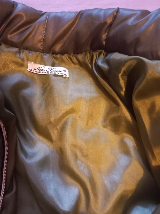 Тъмно зелено дамско яке