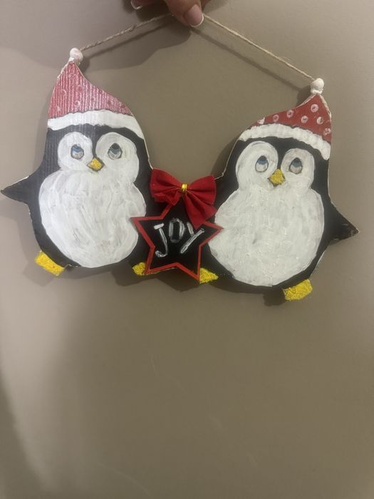 Ръчно изработена коледна украса