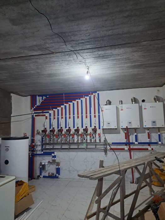 Тёплый пол,Сантехника,монтаж