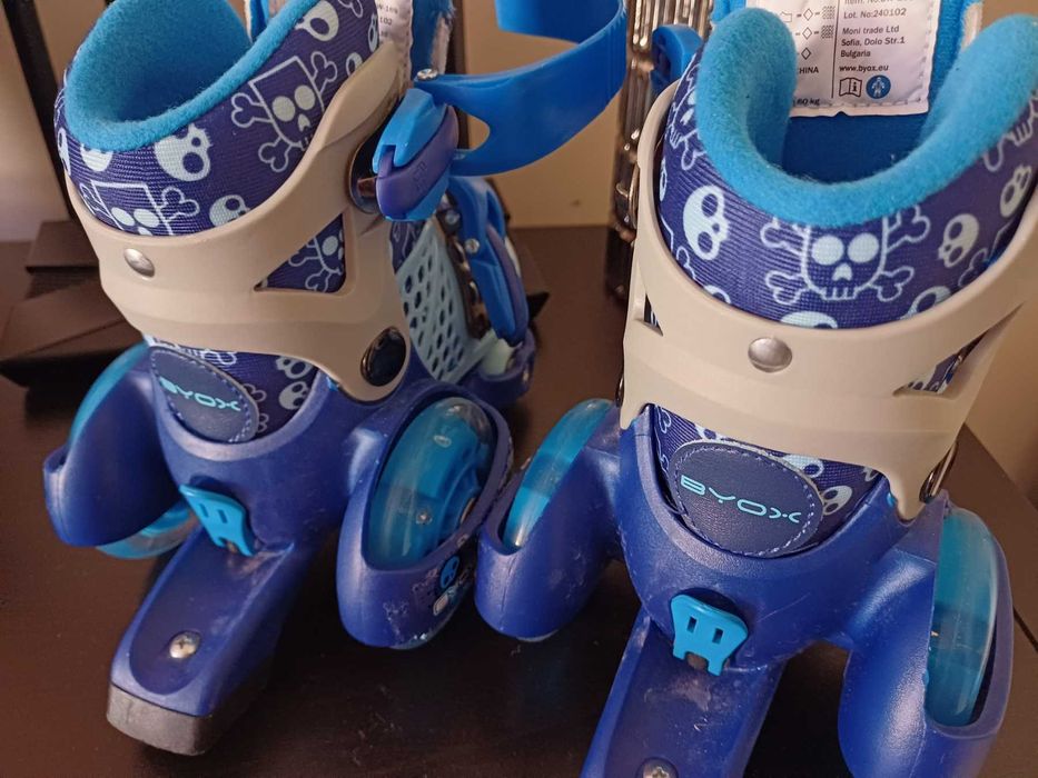 Детски кънки Byox Little Beetle Blue Boy 26-29