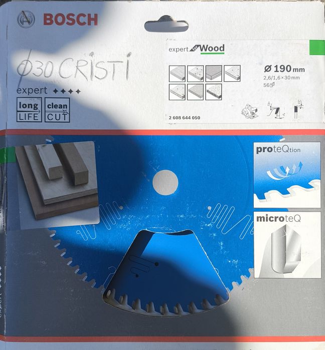 Pânze profesionale circular Bosch long Life