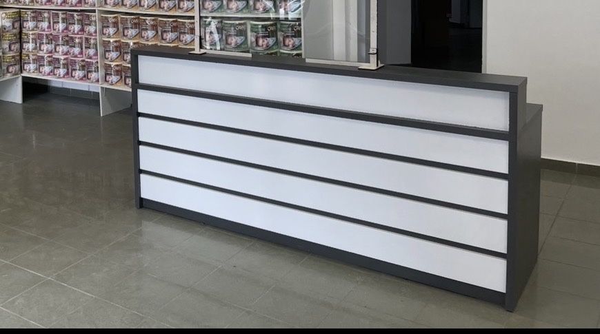 Rafturi, tejghea, allinone, casa de marcat,produse uz casnic