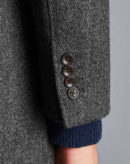 Palton regular 54 XXL herringbone de lux Paul Smith lana Alpaca