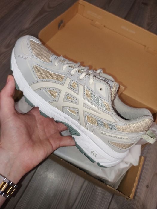 Pantofi Sport Asics Gel Venture 6 Feather Grey/Light Dust 35.5