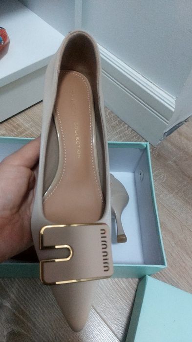 Туфли сатылады, жаңа, киілмеген, низкий каблук, фирма ТAMIDO
