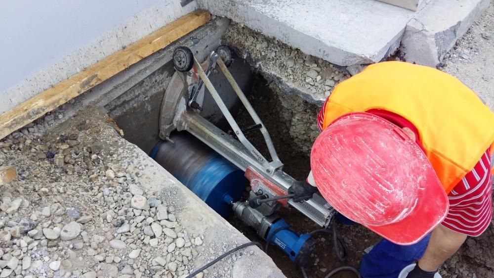 Gaurire, taiere si demolare structuri din beton, caramida sau BCA