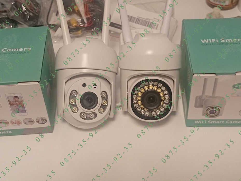 12MPx iCSee Външна Въртяща PTZ CAMERA WiFi. Водоустойчива камера Wi-Fi