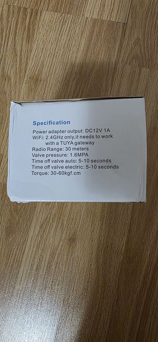Valva inteligenta zigbee 3.0 - noua!