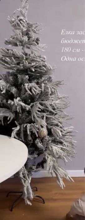 Елка заснеженная