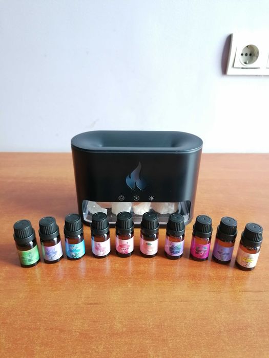 Светещ ароматен дифузер и овлажнител за въздух.