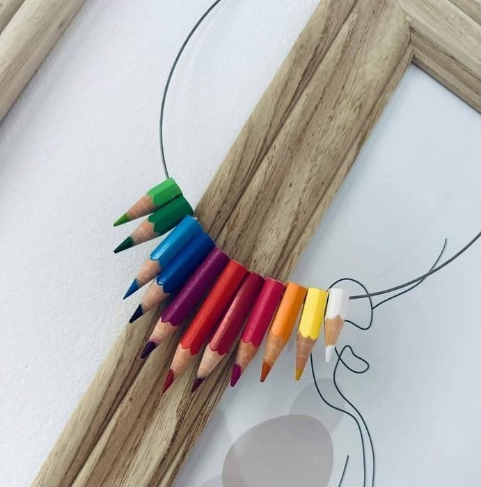 Coliere din  creioane