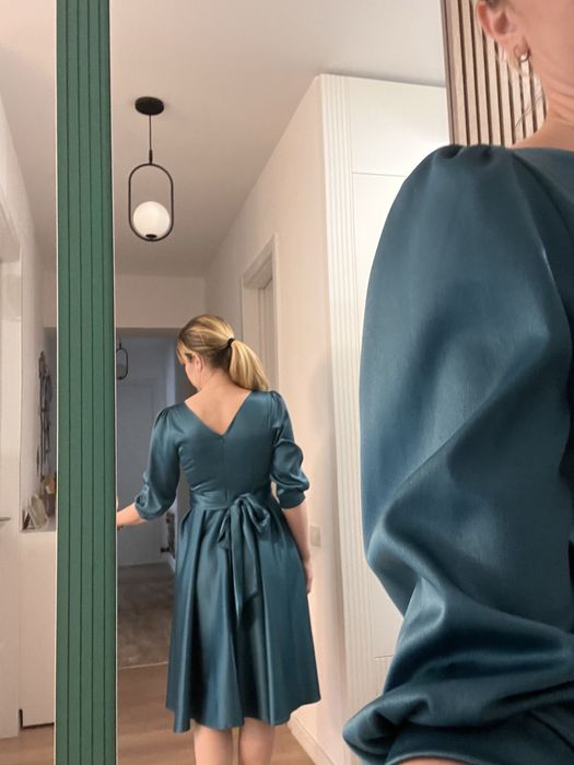 Rochie eleganta verde