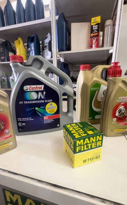 Замена масла в электро мобилях