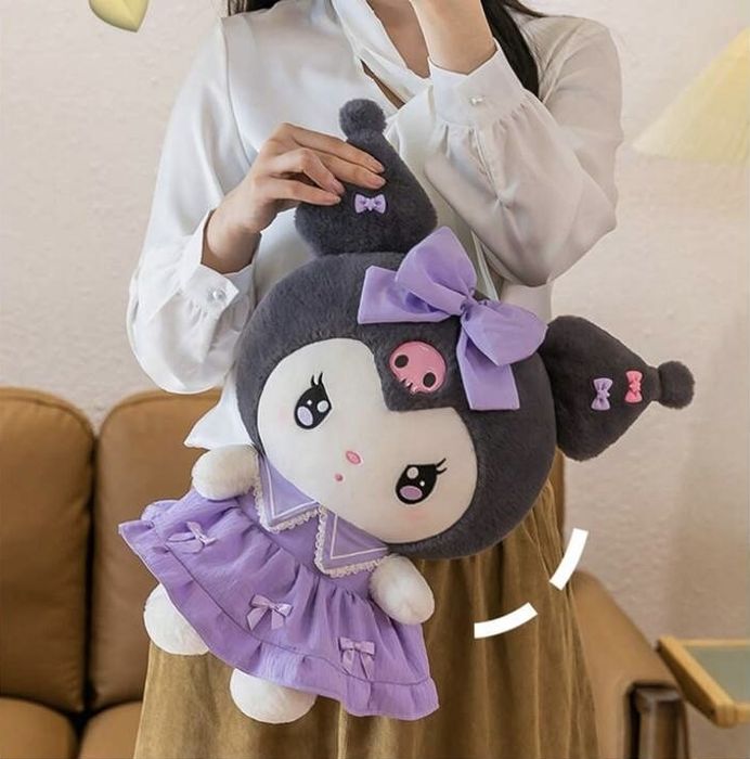 Голяма Плюшена играчка Куроми 40см, Kuromi