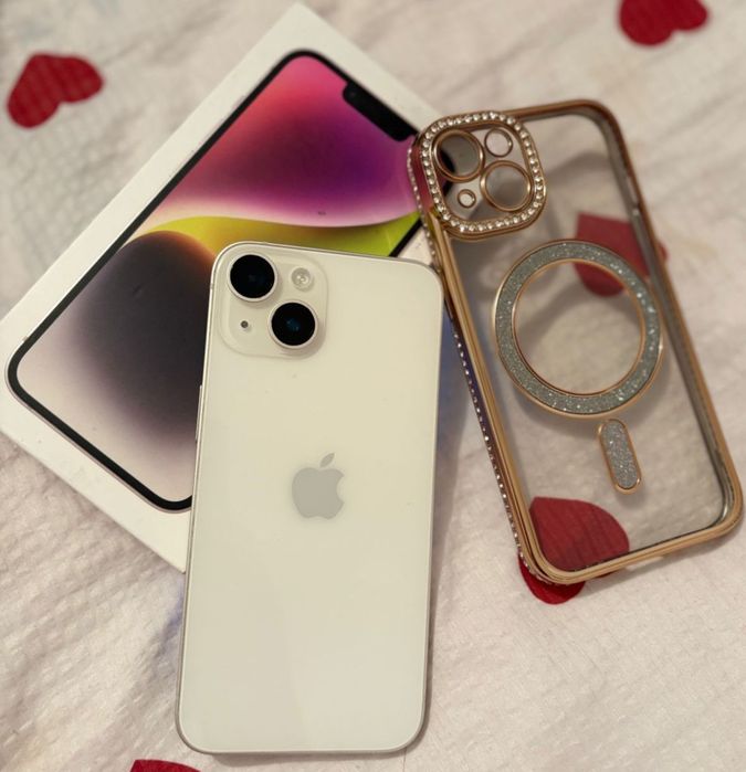 iPhone 14. Ремонт болмаған. Емкость 91%