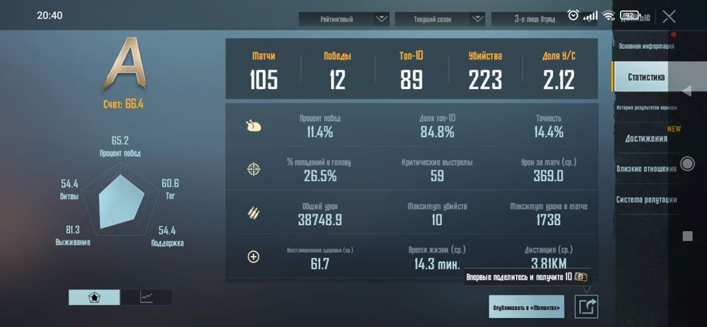 Продам аккаунт пубг 8000