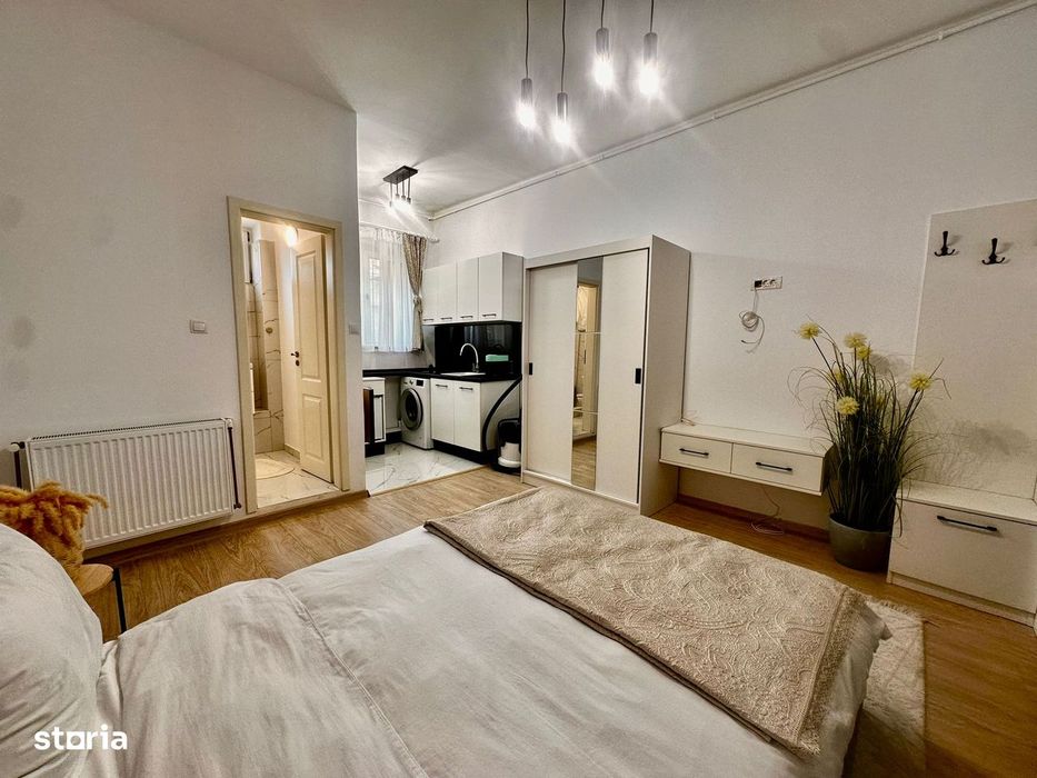 Inchiriez garsoniera renovata complet pet friendly