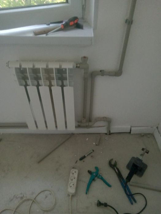 Отопление монтаж и демонтаж