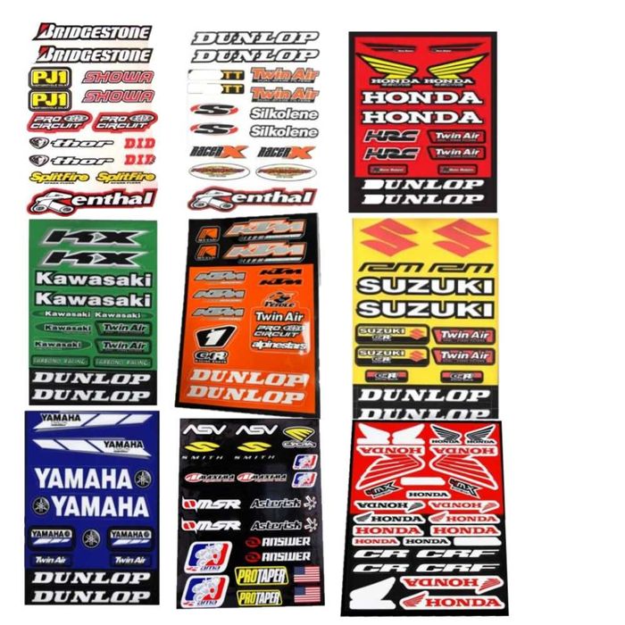 Stickere Honda rezistent UV 4MX