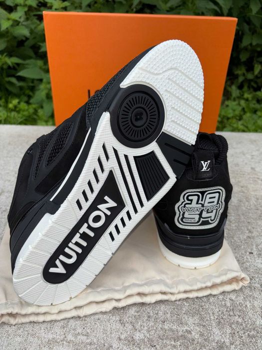 #SUMMER SALE# LV Trainers SKATE Negru Alb - Verificare Colet -