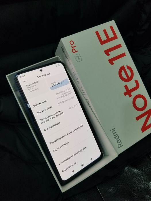 Redmi not 11e pro full