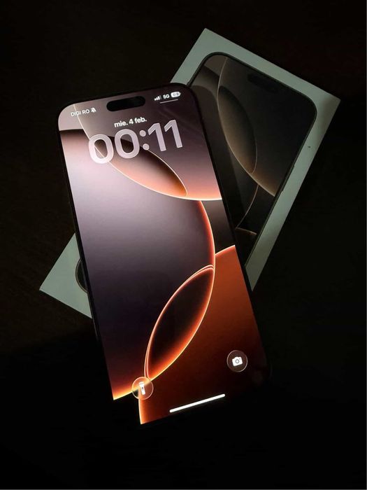 Vand Iphone 16 PRO MAX 256GB 95%baterie